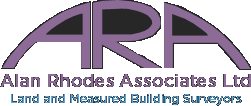ARA Alan Rhodes Associates Ltd. Land and Measured Building Surveyors